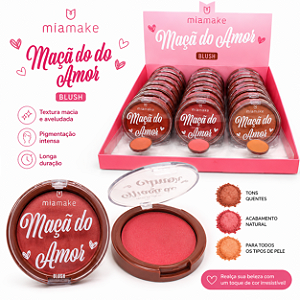 Blush Compacto Maça do Amor - Mia Make