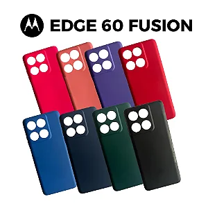 Capa Silicone Aveludada Motorola Moto Edge 60 / Edge Fusion 1605