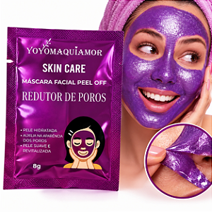 Máscara Facial Peel Off Yoyo Redutor de Poros – 8g YY-M4