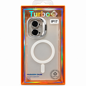 Capa para iPhone 14 Turbo Case – Fashion Case com Anel Magnético