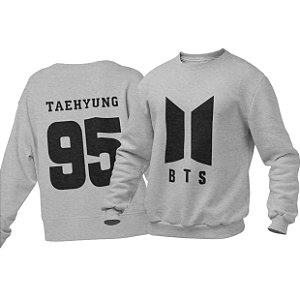 bts mots moletom com capuz