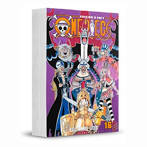 Mangá One Piece - 3 em 1 Volume 16