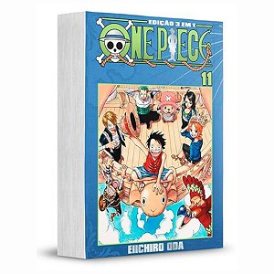 Mangá One Piece - 3 em 1 Volume 11