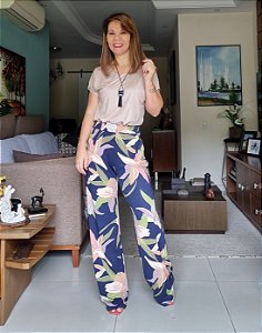 Calça floral