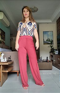 Calça Bordô