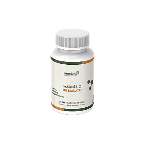 MAGNESIO MALATO 300MG 60 CÁPSULAS