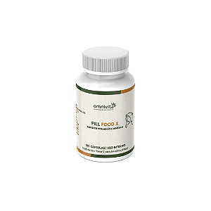 PILL FOOD X I 60 Cápsulas I 30 dias