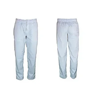 Calça branca cheap de brim