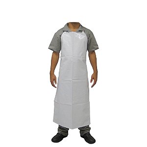 Avental Longo Reforçado Branco