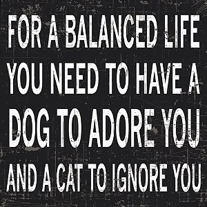 Placa Balanced Life