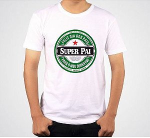 Camiseta - Super Pai - Heineken