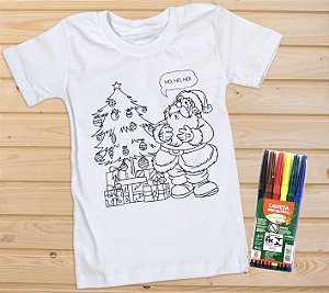 Pinte e Lave - Papai Noel e Árvore de Natal