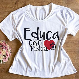 T-Shirt - Educação Física Coração