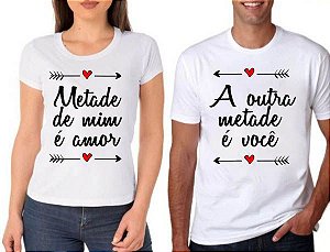 Kit Casal - Metade amor metade você