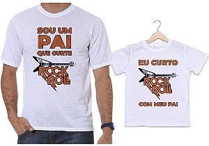 Kit Pai e Filho - Rock Roll