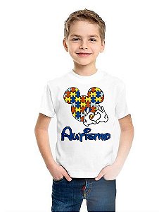 Infantil Masculina - Autismo Mickey