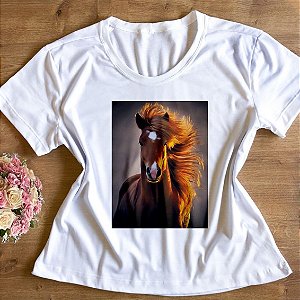 T-Shirt - Cavalo Retrato