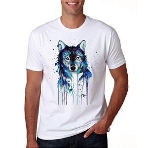 Camiseta - Lobo Azul