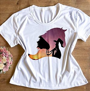 T-Shirt - Sombra Mulher e Cavalo
