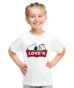 Infantil Feminina - Love Snoopy