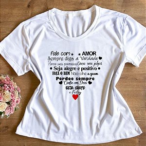 T-Shirt - Fale com Amor