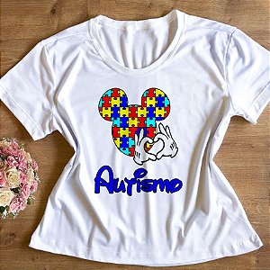 T-Shirt - Autismo Mickey