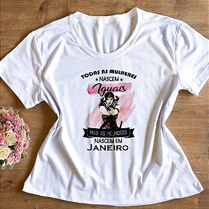 T-Shirt -  Todas as mulheres nascem iguais