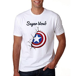 Camiseta - Super vovô Capitão
