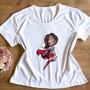 T-Shirt - Mulher Maravilha Colors