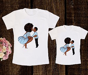 Kit Camisetas Mãe e Filha - Girl Power Mom Power
