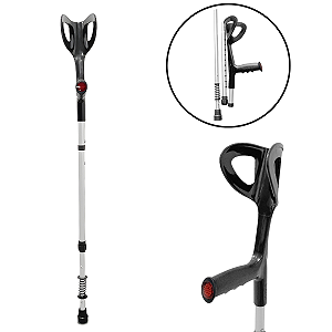 Muleta Canadense com Altura Regulável - Dellamed D6 ( Unitário )