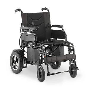 Cadeira De Rodas Motorizada Elétrica Dobrável Suporta 120kg
