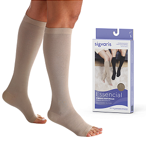 Meia de Compressão Panturrilha 3/4 Algodão Super 20-30 mmHg Unissex - Sigvaris