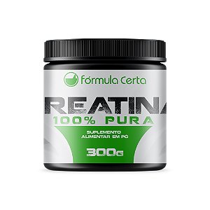 CREATINA 100% PURA -  300G (COM LAUDO)