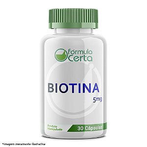 Biotina 5 mg