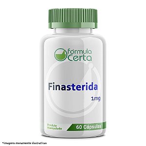 Finasterida 1mg - 60 cápsulas