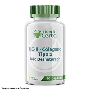 UC-II - Cólageno Tipo 2 Não Desnaturado - 60 doses