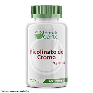 Picolinato de Cromo 200mcg