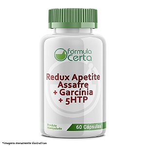 Redux Apetite - Assafre + Garcínia + 5HTP - Cápsulas