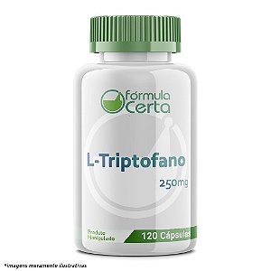 L-Triptofano 250mg 120 Cápsulas