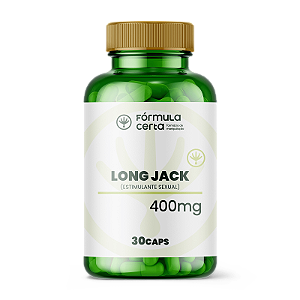 Long Jack 400mg Cápsulas Estimulante Sexual