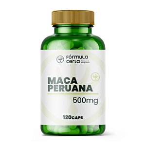 Maca Peruana 500mg 120 Cápsulas