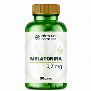 Melatonina 0,21mg 90 caps