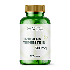 TRIBULUS TERRESTRIS 500 mg – Força, Vitalidade e Libido em Alta.