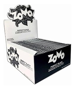 Caixa de Seda Zomo Perfect Black  King Size C/50