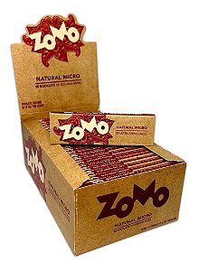 Caixa de Seda Zomo Brown Natural Micro C/50