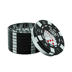 DICHAVADOR DE METAL / FICHA DE POKER