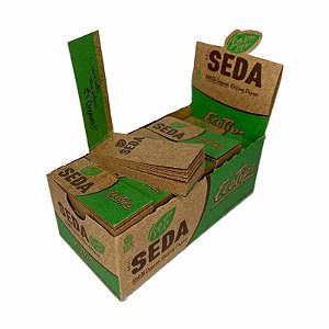 Caixa Piteira Zomo Roll Seda EcoTips 25uni