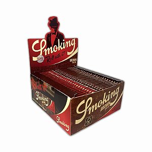 Caixa Seda Smoking Brown King Size C/50un.