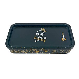Bandeja de Metal C/ Case Tokahauú TOK-S10 Model:Caveira Pirata